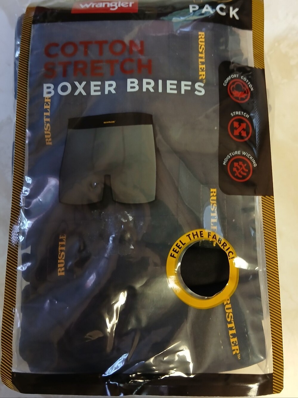 Wrangler Cotton Stretch Boxer Briefs